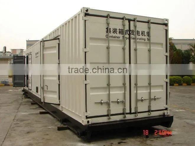 Container Enclosure Weatherproof PAOU TONGCHAI 600kw Generator