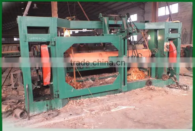 2015 new plywood veneer peeling machine / wood face veneer making machine