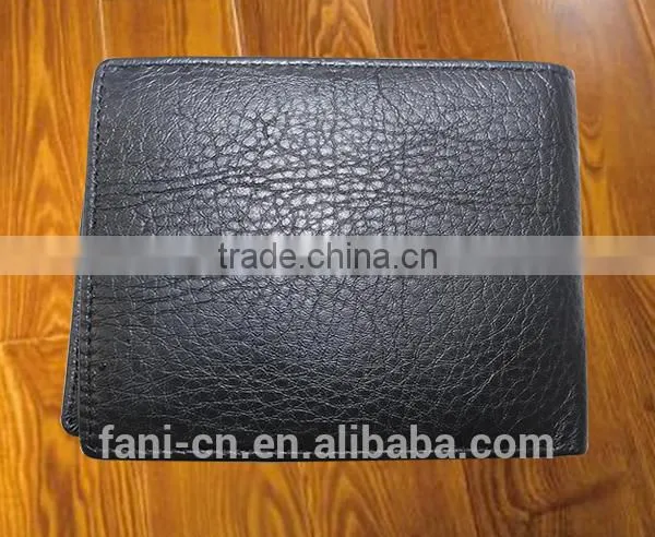 Three design multiple card holder mens leather wallets with coin pocket for boys