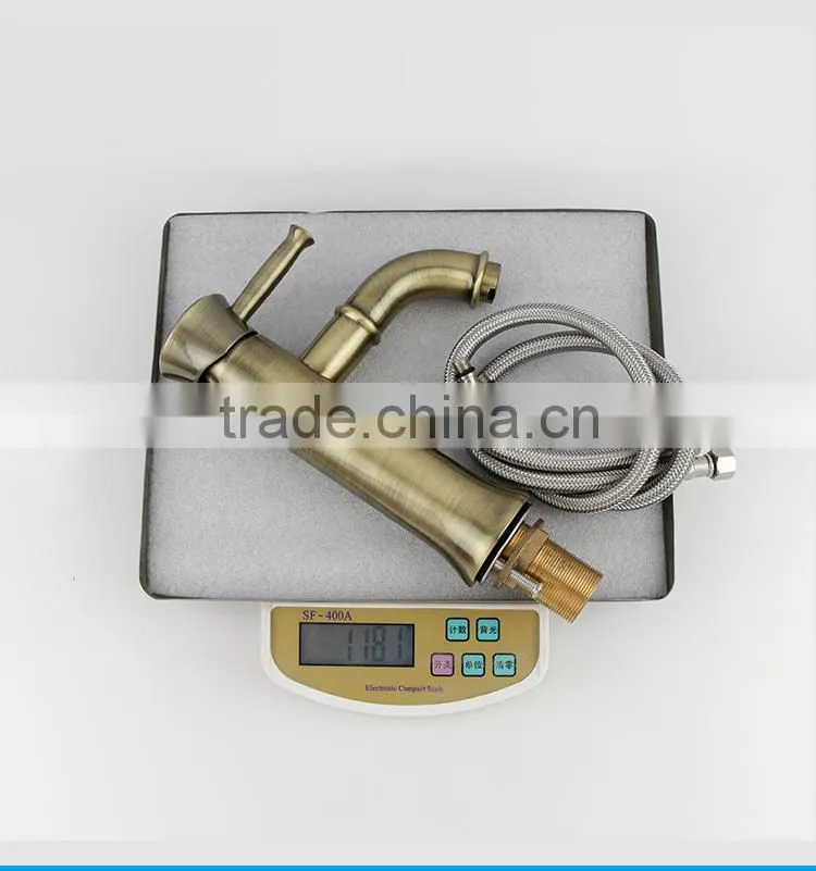 Antique Brass Basin Tap