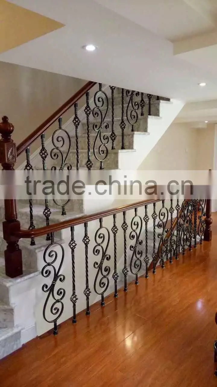 Wrought iron stair railing panels , stair handrail , wrought iron stair railing on Alibaba online shopping