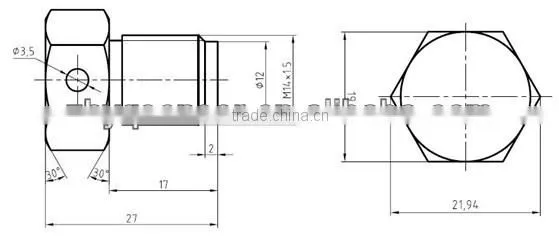 Bolt burst plug