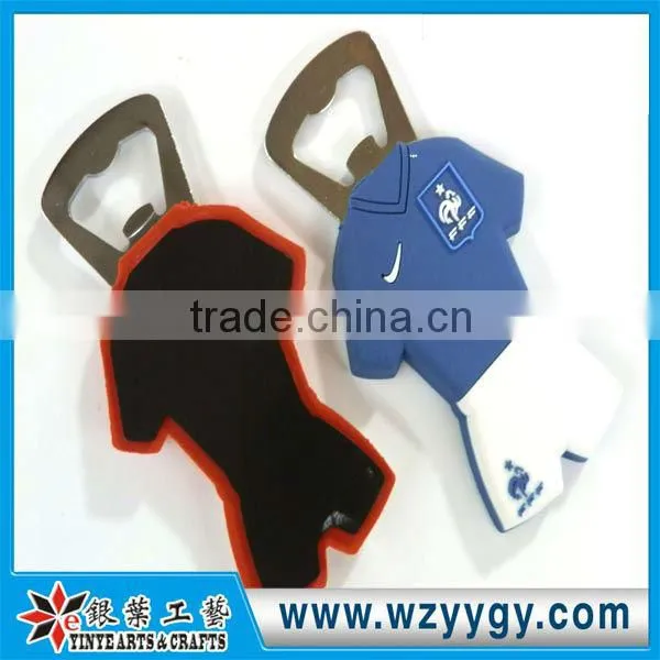 2014 new football T-shirt bottle opener