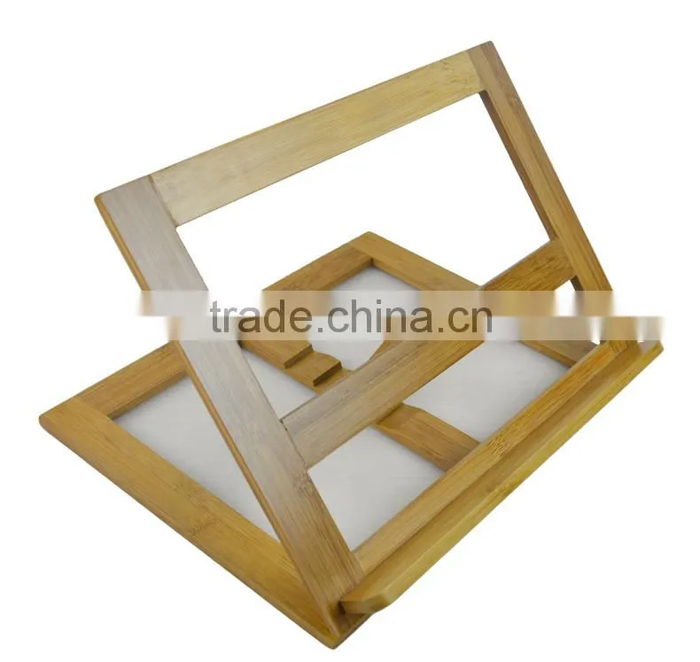 DT005 All Natural Bamboo Material Cookbook Holder