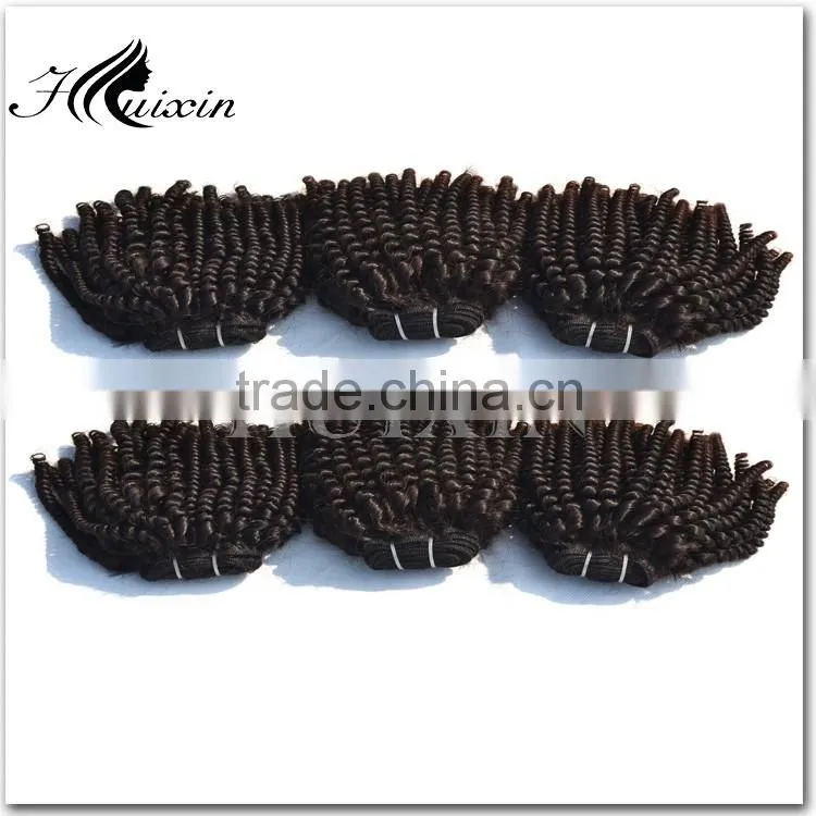 High Quality Russian Virgin Remy Kinky Curly Hair Weave