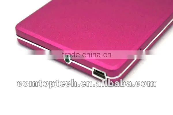 New arrival 2.5 SATA USB custom aluminum hdd enclosure