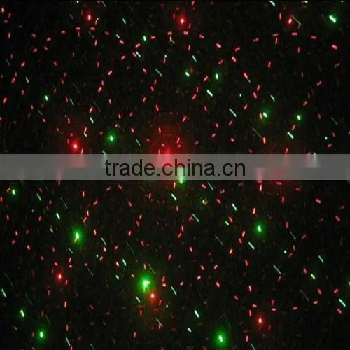 Double heads red and green laser show night club lighting