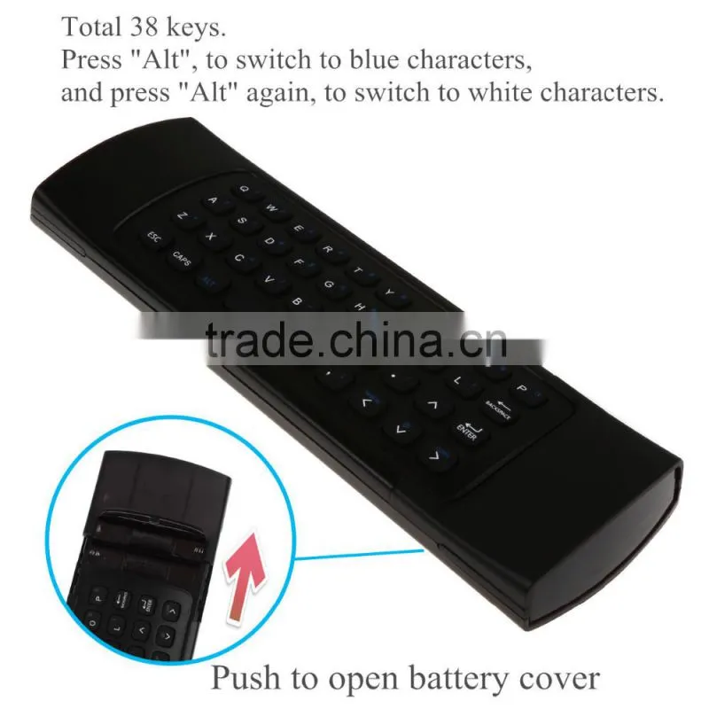 HOT!!! MX3 Mini RC 2.4G Fly mouse support somatosensory games Radio Control Toys