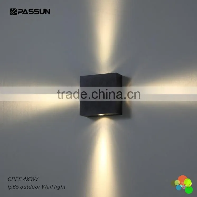 zhongshan passun creechip outdoor waterproof led wall lamps