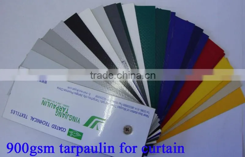 PVC Coated Tarpaulin For Truck Side Curtains