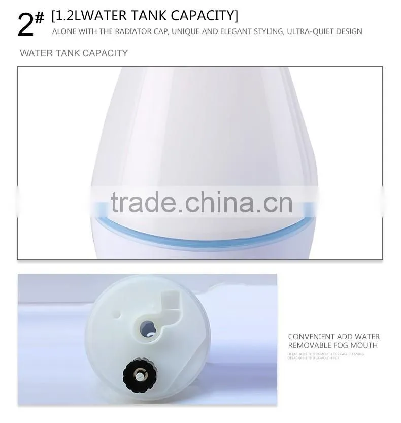 LED light aeration aroma ulrtasonic diffuser GL-22 11E