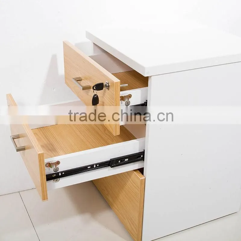 Professional design office cabinet 3-drawers office mobile pedestal