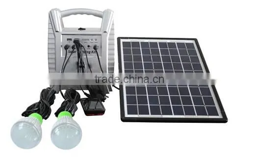 Best price for 8w 12v portable solar power system with solar product