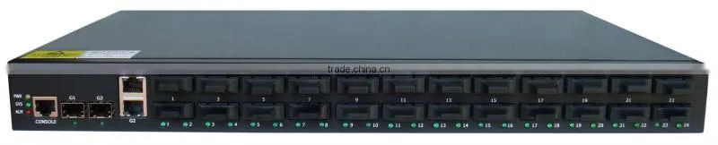 Analog fiber optic converter for the base station