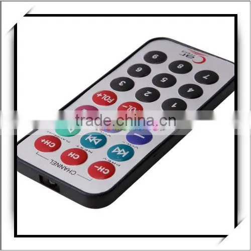 A300 1.0" LCD Hands-free Car audio mini MP3 Player FM Transmitter Silver