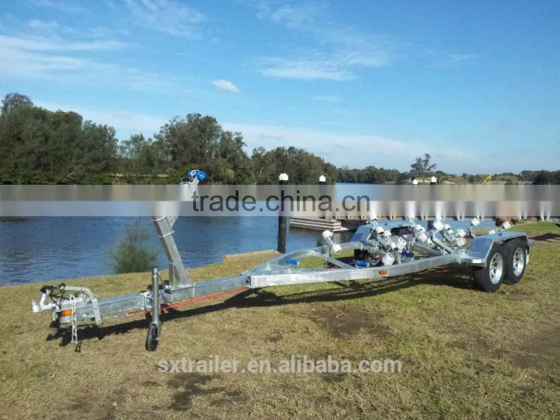 hot galvanizing boat trailer braked CBT-J62RW