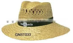 CHEAP NATURAL PROMOTIONAL HAT (Straw, Seagrass, Palm Leaf) FROM VIETNAM: candy@gianguyencraft.com