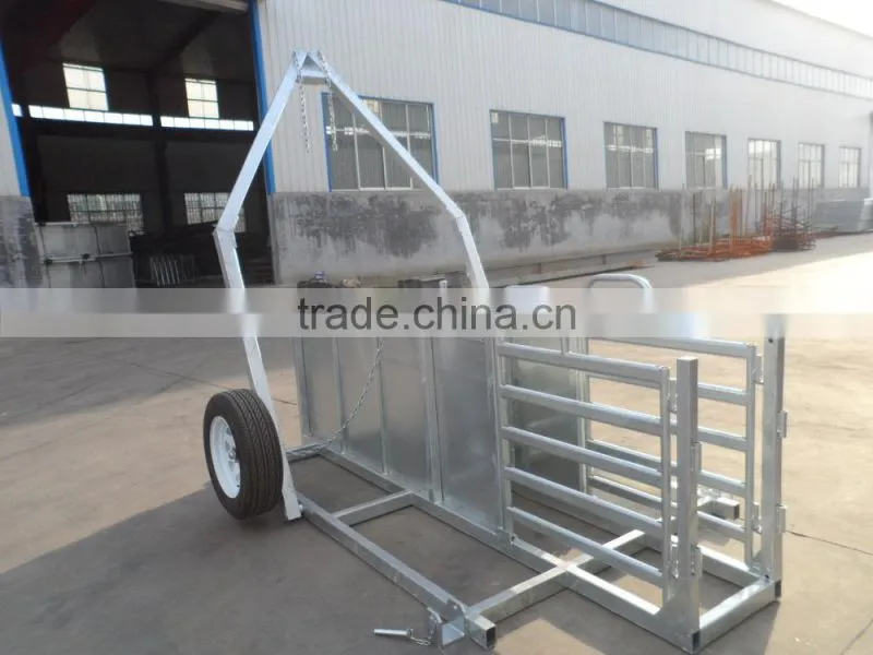 galvanized tandem 9x5 heavy duty commercial trailer