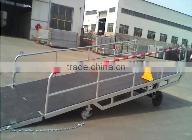 Portable Mobile Light Duty Container Loading Ramp