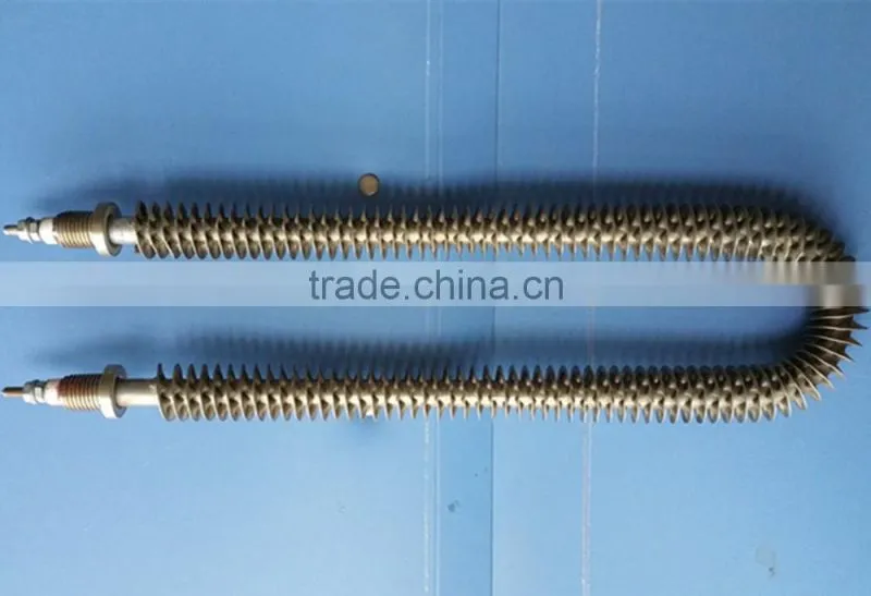 Electric Hot Runner U Sharp Electric Finned Tubular Heater stainless steel