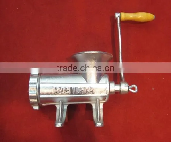 5# 8# 10# #12 22# 32# Cast iron electroplate tinned hand operate meat mincer manual meat grinder