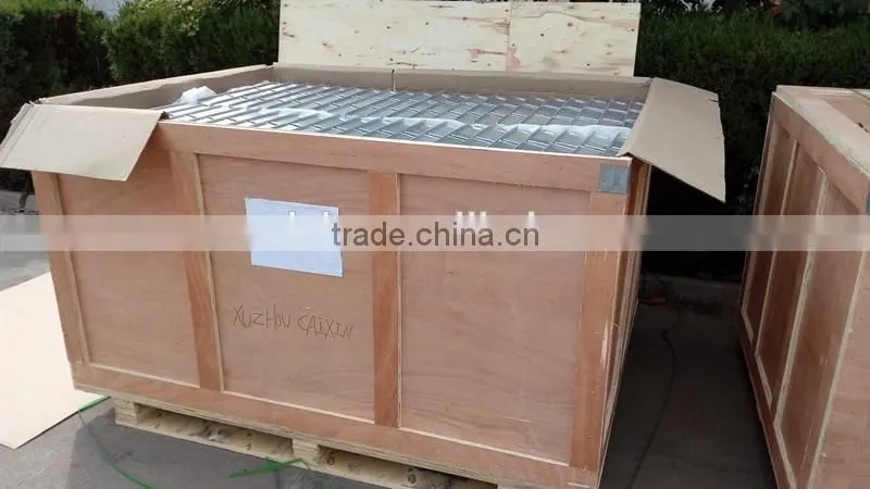aluminum frozen fish container