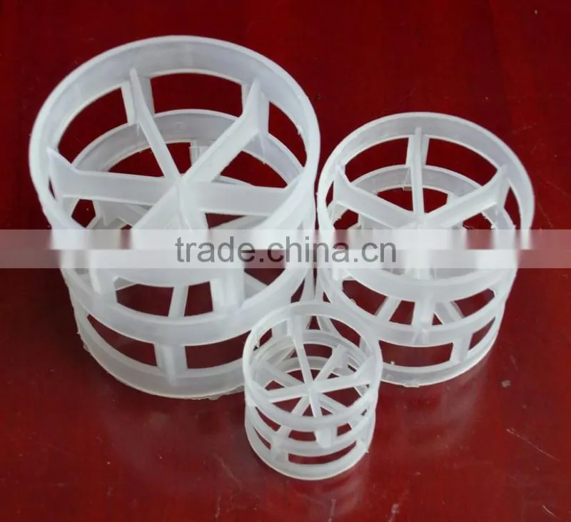 5/8" plastic pall ring for tower packing media/ Plastic Random Packing