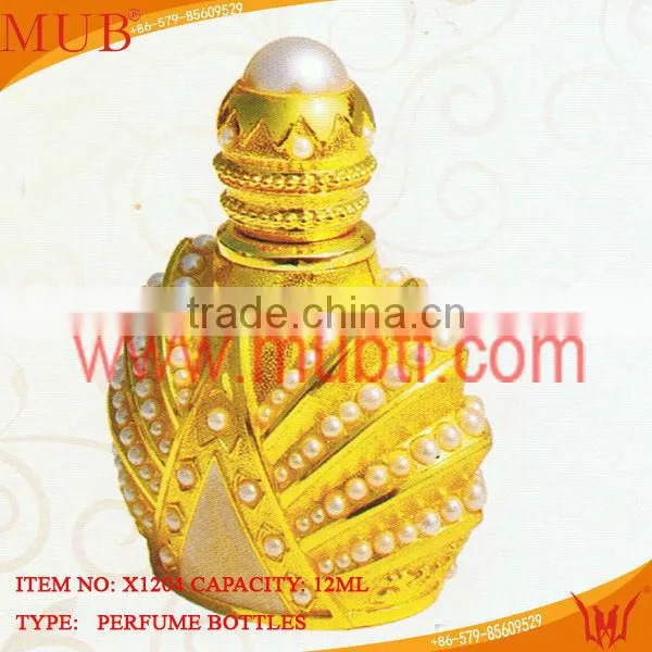 2014 The Newest Golden Arabia Dammam Perfume Bottle