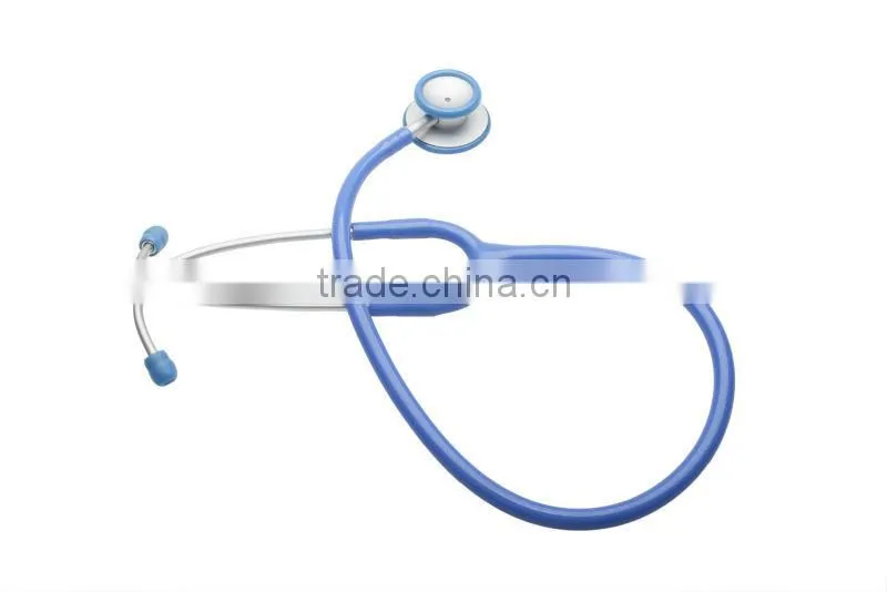 Cheap Price Frosted Aluminum Alloy Medical Stethoscope