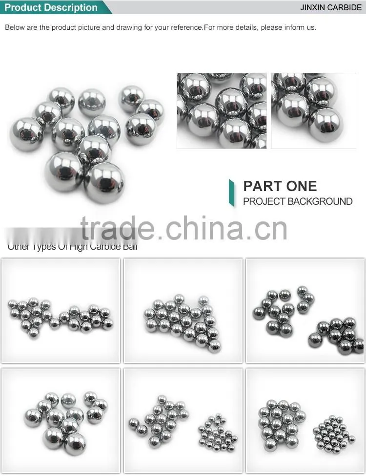 Tungsten carbide ball 6mm 7mm 8mm 9mm 10mm