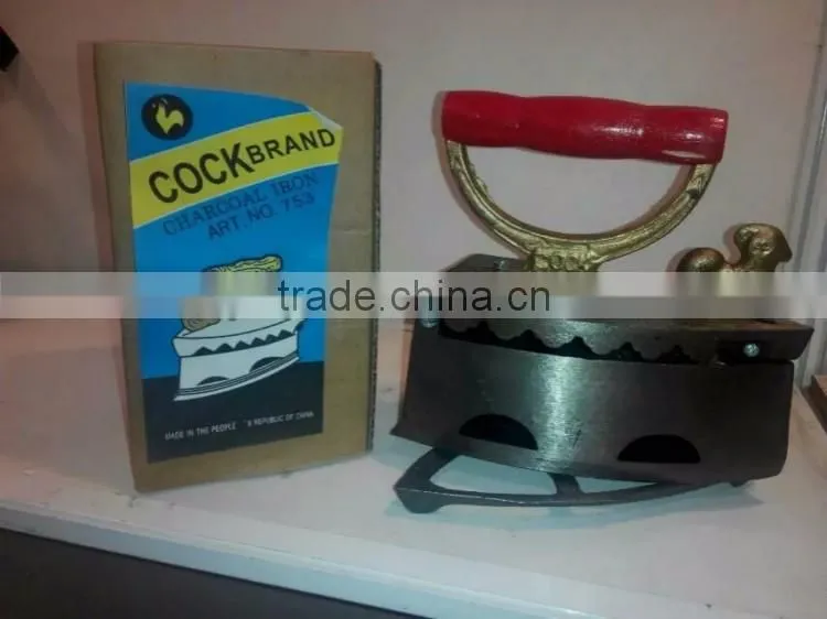 707 charcoal iron with customer logo