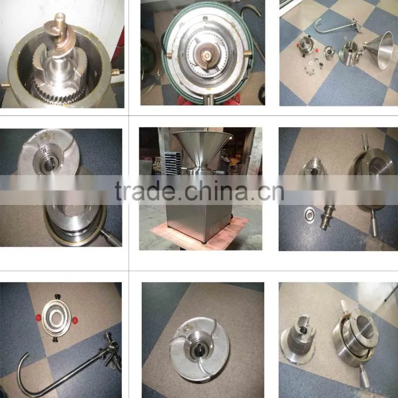 JMS-50 Up-right food Colloid Mill for peanuts almond nuts