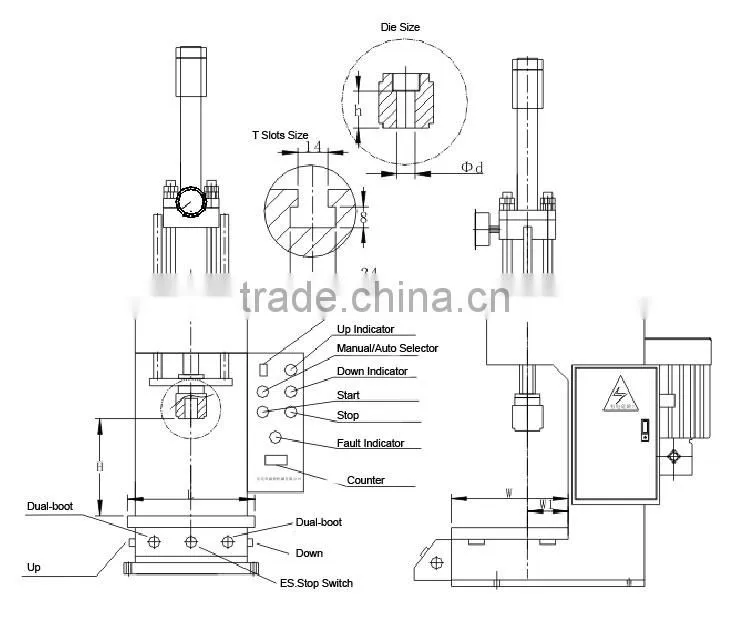 JLYB pin press machine