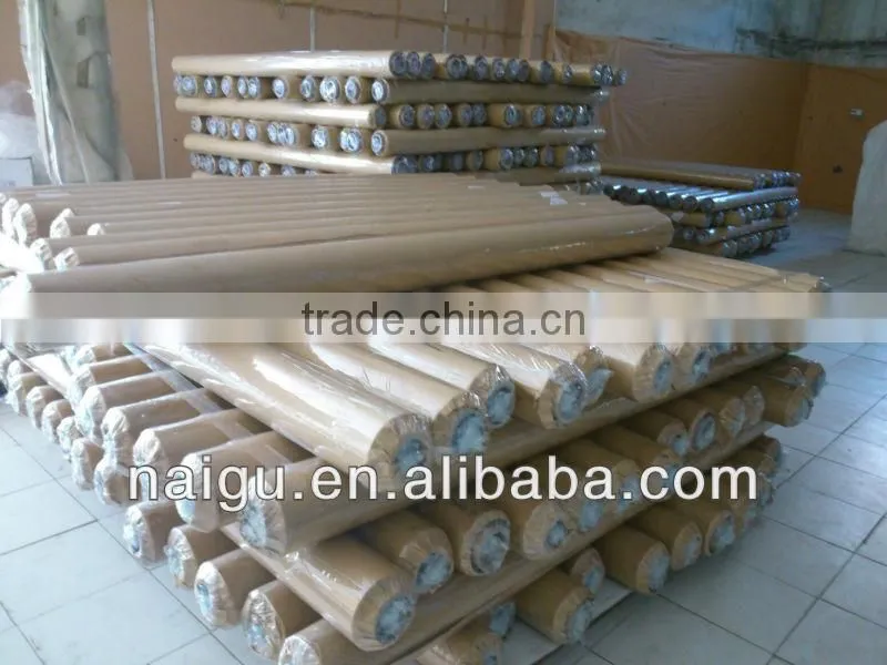 tight blue transaprent mattress packing sheet