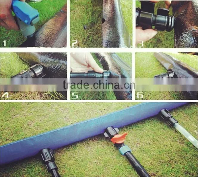 Made in China colorful PE layflat irrigation water hose
