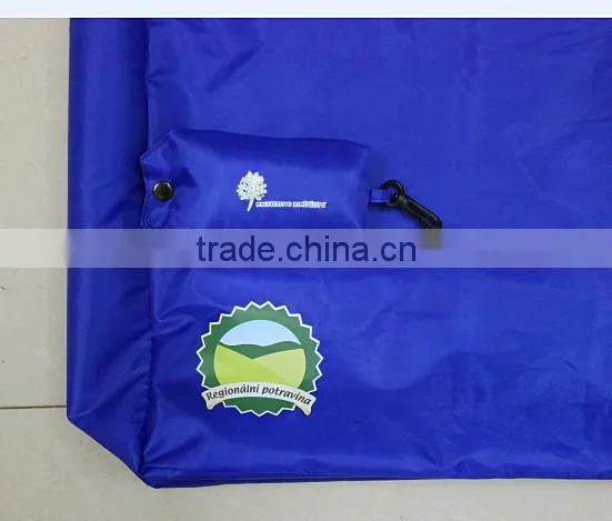 Alibaba china hot new products 210T ripstop polyester foldable bag for 2015