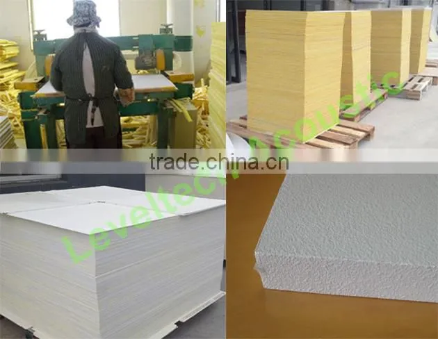 Factory Direct Sales Sound Proofing Fiberglass Suspended Ceiling Fiberglass Sound Panels For Ceiling