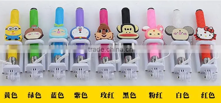 Best Quality Gold-plated Wireless Monopod Selfie Sticker With Bluetooth/Digital Camera Use and Mini Tripod / Lightweight Type se