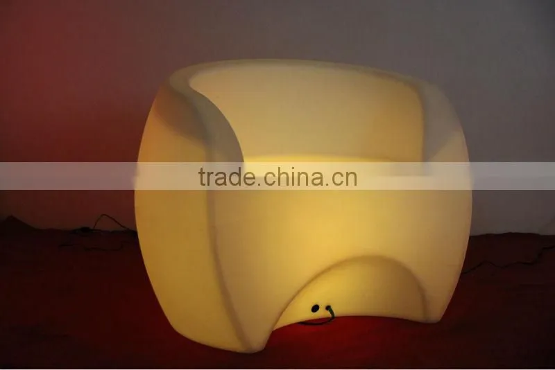 Lovely One Seat Good Quality LED Leisure Sofa Furniture for Coffee Shop and Bookshop