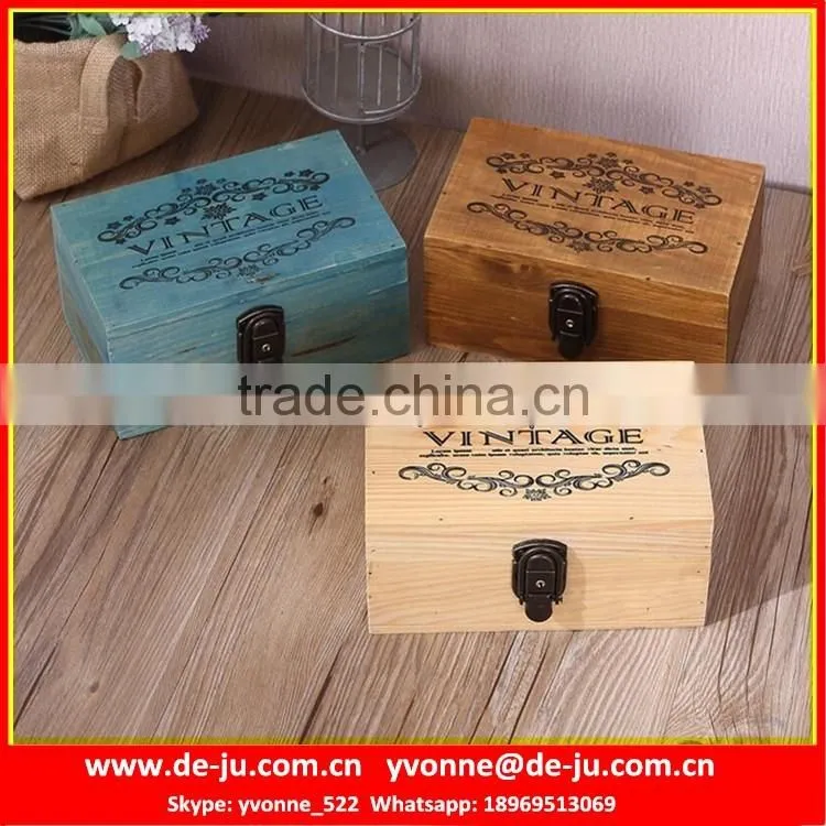 Solid Handmade Wooden Desk Organizer