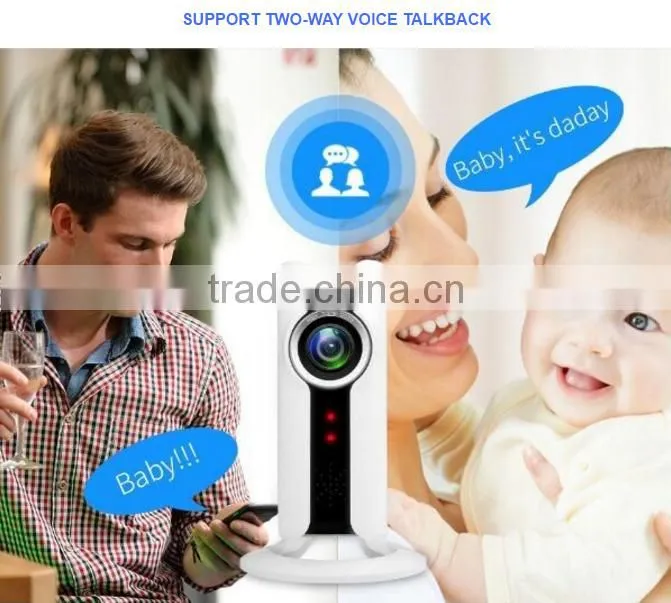 Panoramic Full View 180 Degree Electric Pan-Tilt New VR IP Wifi Camera, New Fisheye VR CCTV Camera For Sale