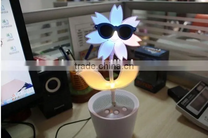 Electric Lightening Dancing Flower Speaker Smart Music Flower Color Changeable Dancing Flower Speaker