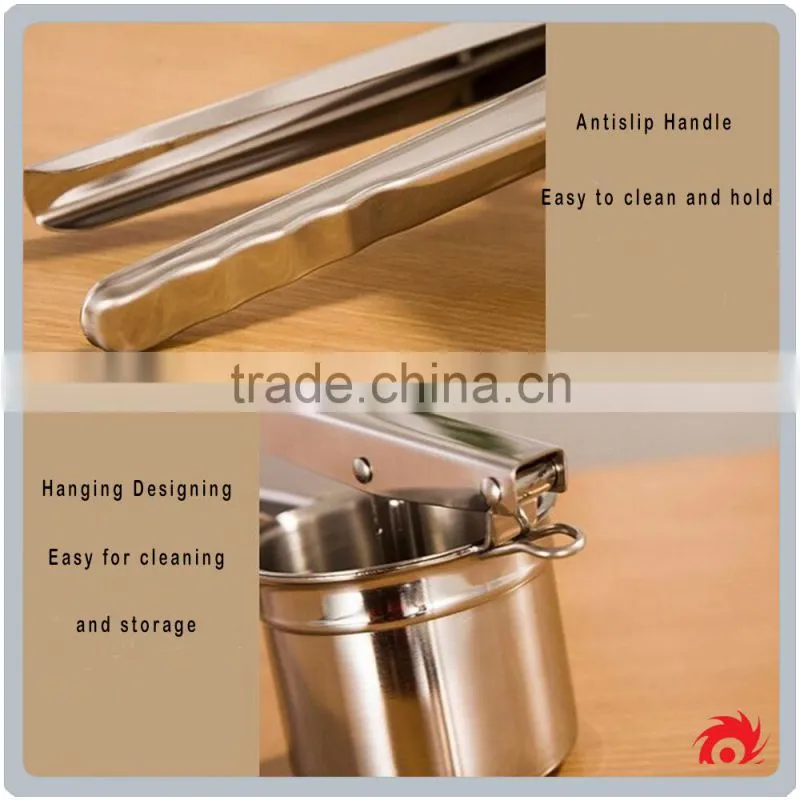 Easy to clean Kitchen Stainless Steel Lemon Fruit manual juicer