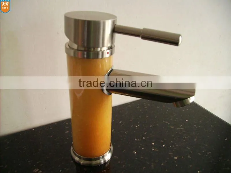 Push Down Marble Faucet