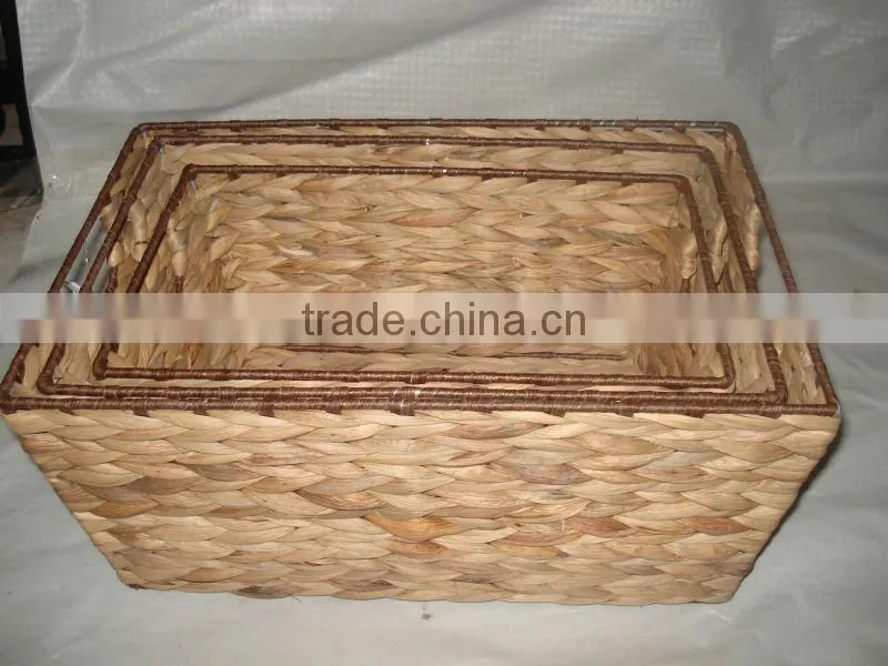 beautiful corn husk,rattan storage basket