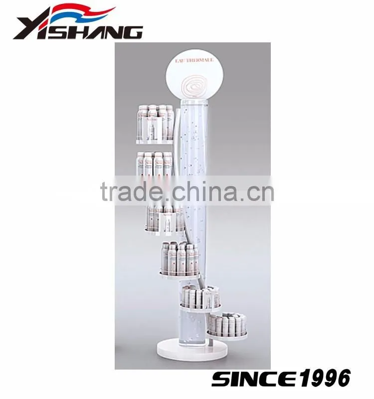 Custom 3 tiers wooden floor standing store candy display