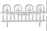 decorative plastic small garden fence/Plastic barrier/hedge