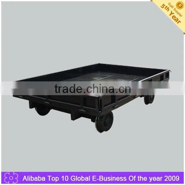 Standard gauge 1435mm dedicated rail transport cart for different capacity material
