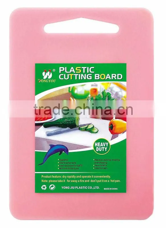 AVON hot sale Glass chopper table/glass round chopping board/chopping block/Plastic pp cutting board