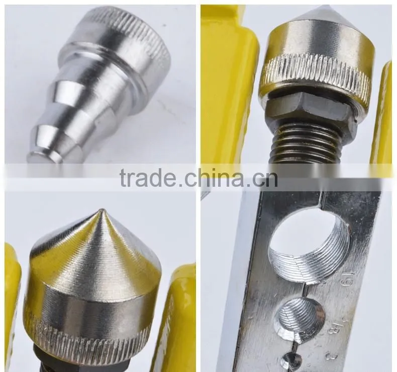 9 pcs hand copper pipe reamer set 3-19mm
